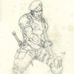 Boceto soldado